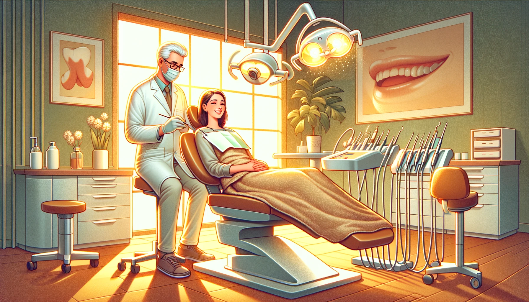 Making a Patient Comfortable in the Dentist Chair
